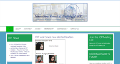 Desktop Screenshot of icpweb.org