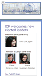 Mobile Screenshot of icpweb.org